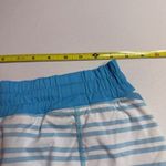 Lululemon Run Track Attack Skirt Skort Blue and White Stripe Athleisure Size 6 Photo 11