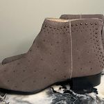 Bettye Muller Bettye Leather Suede Studded Ankle Boot Photo 1