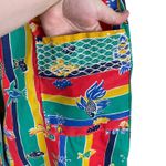 Heather Collection VTG Heathers Collection Nightgown Mumu Women’s Small Rainbow Striped Nautical Photo 4