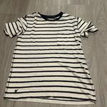Polo by Ralph Lauren Black and White Striped Tee Size XS Photo 0