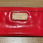 Kate Spade ♠️ Metal accents Classic Solid Red Photo 3