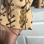 Doncaster  Women’s Blazer - Beige w/brown stitch pattern - Size 14 Photo 4