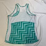 Nike  Green and White Athletic Tank Photo 1