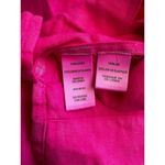 Lilly Pulitzer NWOT Mialeigh Linen Top Passion Fruit Pink Pullover Size 2 Photo 7