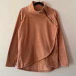 Athleta Pink Karma Twist Asymmetrical Pullover Sweatshirt Women's size Medium Photo 1