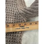 John Fashion Long Sleeve Waffle Knit Stylish Cardigan Sweater Beige Womens Large Photo 8