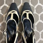 Aerosoles  Navy/Black and Cream Mary Jane Heels with Tapered Heel Photo 2