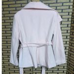 New York & Co. Pale Pink Wool Blend Coat Size Large Photo 1