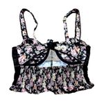 For Love & Lemons Victoria Secret Melrose Long Line Bra Top Womens Size Small Photo 5