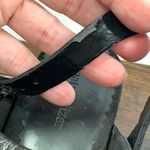 Naturalizer Women’s Back Buckle Strap Leather Leola Wedge Sandals Black Size 8M Photo 7