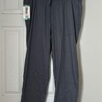32 Degrees Heat Brand New Size XL 32 Degrees Cool Linen Cotton Blend Wide Leg Pants Dark Gray Photo 0