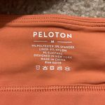 Peloton Women’s  Strappy Sparkly Sports Bra Rust Orange Size M Photo 7