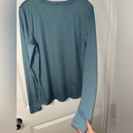 Danskin Women's Ultimate Ribbed Long Sleeve Activewear Thumb Holes Tee Sz Medium Photo 3