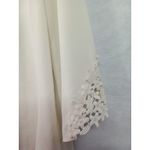 EST.1946 women's large beige blouse lace Bohemian flirty pull over flared sleeve Photo 5