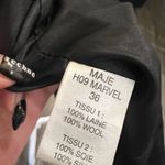 Maje Black Tailored Blazer with Notched Lapels Photo 9