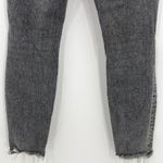 Mother Denim Swooner Ankle Chew Jeans Scene of the Crime Grey High Rise Size 28 Gray Photo 7