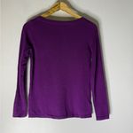 Talbots  Long Sleeve Purple Cashmere Sweater XS Photo 1