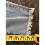 Democracy Jeans Women Size 12 Blue "Ab" Technology Tapered Fray Hem Denim Jeans Photo 5