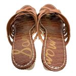 Sam Edelman  Devon Strappy Wedge Sandal Saddle Leather Woven Espadrille Size 8.5 Photo 10