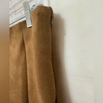 Loft  Faux‎ Suede Side Zip Leggings Size 8 Photo 3