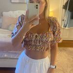 For Love & Lemons ๐ Libby Floral Crop Top NWOT Photo 3