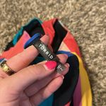 Torrid Color Block Swim Top Size 2 Photo 4