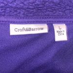 Croft & Barrow Royal Purple Lined Quilted Women's Vest Photo 7