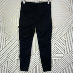 L'Agence Montgomery Skinny Cargo Pants In Black Noir Size US 26 Photo 5