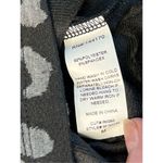 Lavish  Black Grey Cropped Leopard Print Jacket Vest sz MEDIUM NWT‎ Photo 7