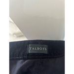 Talbots Black Corduroy Ankle Jegging Jeans Photo 4