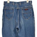 Wrangler Vintage  Blue Jeans Straight Leg Size 16 Misses Photo 8