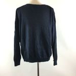 14th & Union Lace Trim V-Neck Pullover Sweater Photo 4