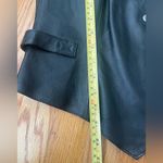 wilson's leather  Vintage 100% Leather Black Vest and Skirt Set Photo 5