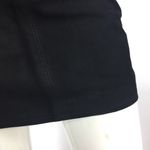 Hudson Jeans Hudson Suede Leather Mini Skirt Black Sz 26 Photo 12