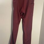 Tek Gear  red leggings size large with pockets:) ankle length Photo 4