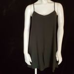 Topshop  Black Spaghetti Strap Mini Dress (6) Photo 4