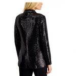 T Tahari NWT Women's Sequined Open-Front Blazer Photo 5