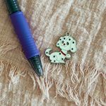 Cute Dalmatian Dog necklace Pendant White Photo 1