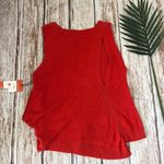 CAbi New Sleeveless Top Size Medium - Siren Vest Flame Photo 2