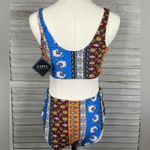 Zaful  Boho Bikini Set Tie Bottom-Large Photo 1