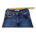 KanCan Dark Wash Skinny JEANS Women's 26 High Waisted Ripped Hem Distressed NWOT Blue Photo 8