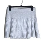 Aerie light gray charge sweater skirt cozy soft fall size small Photo 0