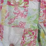 Lilly Pulitzer The callahan shorts floral patchwork print women's size 2 chino Photo 4