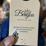 Amazon NWT Elegant Blue Lace Shirt | Size: M Photo 2