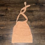 SKIMS NWT  Fuzzy Crop Halter Top Photo 1