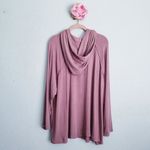 Torrid  Toasted Mauve Knit Cowl Neck Hoodie Photo 8