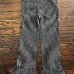 Lord and Taylor Gingham Checkered Print Pant Photo 5