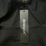 Allegra K BNWT  Black Sheer Sleeve Top Photo 3