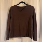 Judith Hart Brown Floral Embroidered Women's Top Size XL Photo 1