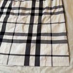 Ashley Stewart Women's Sz 12 White And Black Linen Blend Stretch A Line Skirt Photo 10